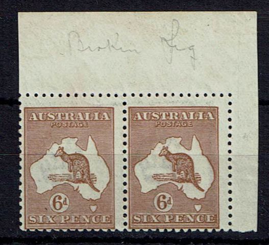 Image of Australia SG 73/73a UMM British Commonwealth Stamp